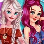 Ariel And Elsa Instagram Stars